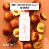 Native Body Wash for Women & Men - Sweet Peach & Nectar - Sulfate Free - 18 fl oz - 4 of 4