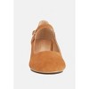 Dallin Suede Block Heel Mary Janes - 3 of 4