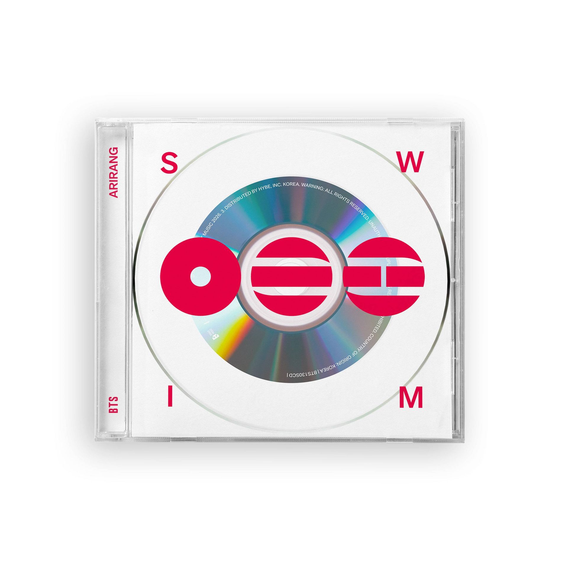 BTS - SWIM Original & Instrumental (Target Exclusive, CD Single)