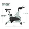 DeerRun Exercise Bike, Indoor Cycling Bike Brake Pad Low Noise Workout Bike for Home Cardio 300lbs Weight Capacity - 3 of 4