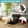 Cozy Kiss PetSafe Curved Dog Stairs – Foam Ramp for Small Pets, Non-Slip Ladder for Bed & Sofa with Waterproof Cover - 3 of 4