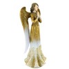 Roman 13.0 Inch Gold Sparkle Angel Religious Spiritual Guardian Figurines - 3 of 3
