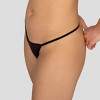 Smart And Sexy Women's Mesh G String Thong Panty 6 Pack Black Hue/bark M :  Target