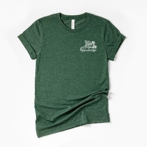 Simply Sage Market Women's Truck With Gifts Mini Short Sleeve Graphic Tee - 1 of 4