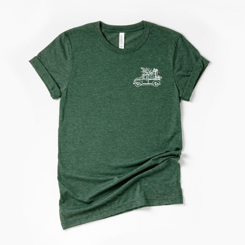 Simply Sage Market Women's Truck With Gifts Mini Short Sleeve Graphic Tee - image 1 of 4