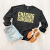 Simply Sage Market Chasing Sunshine Block Distressed Sweatshirt - 3 of 4