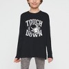 The Juniper Shop Touchdown Helmet Youth Long Sleeve Tee - 2 of 3