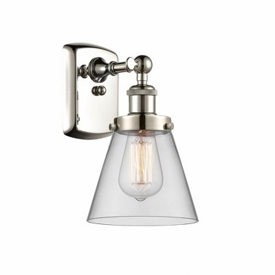 Cone - 1 Light Wall Sconce In Industrial Style-11 Inches Tall and 6 Inches Wide