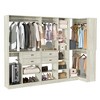 Aheaplus 110'' Set of 3 Freestanding Corner Closet System Organizer for Walk-in Closet - 2 of 4