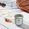 7oz Mist Exterior Painted Glass with Glass Lid Go Getter Candle Green - Room Essentials™ - 2 of 3