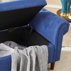 NicBex 63 Inch Storage Ottoman,Entryway Bench with Wood Legs for Bedroom and Living Room - 4 of 4