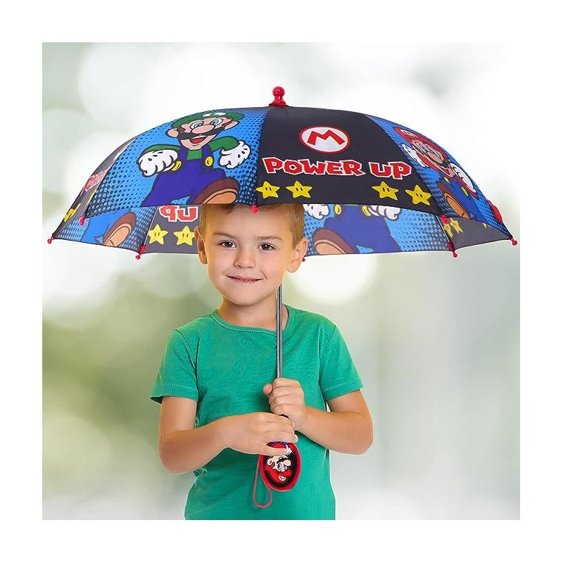 Super Mario Boy’s Umbrella, Kids Ages 3-7, 2 of 3