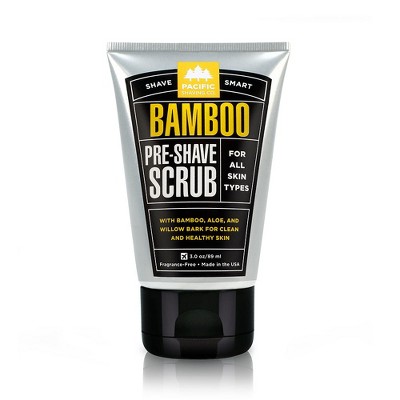 Pacific Shaving Co. Bamboo Pre-Shave Scrub - Trial Size - 3oz