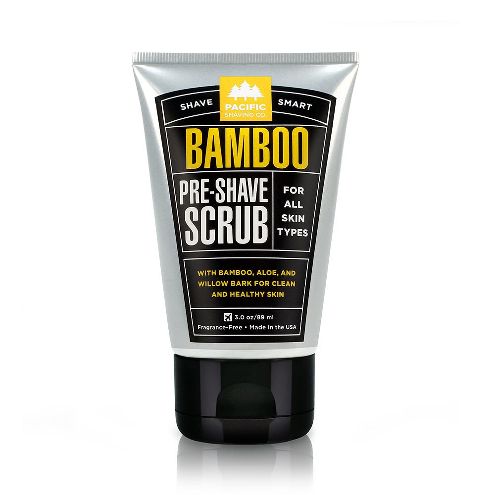 UPC 186356000106 product image for Pacific Shaving Co. Bamboo Pre-Shave Scrub - Trial Size - 3oz | upcitemdb.com