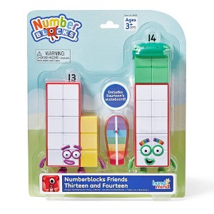 Hand2Mind Numberblocks Friends Thirteen and Fourteen Figure Pack - 1 of 4