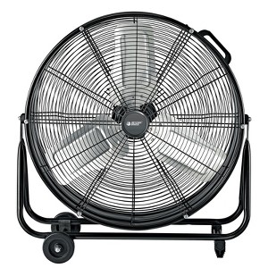 BEYOND BREEZE 24 inch High Velocity Industrial Drum Fan, 2-Speed Heavy Duty Metal Shop Fan with Adjustable Tilt for Warehouse, Workshops, Garage - 1 of 4