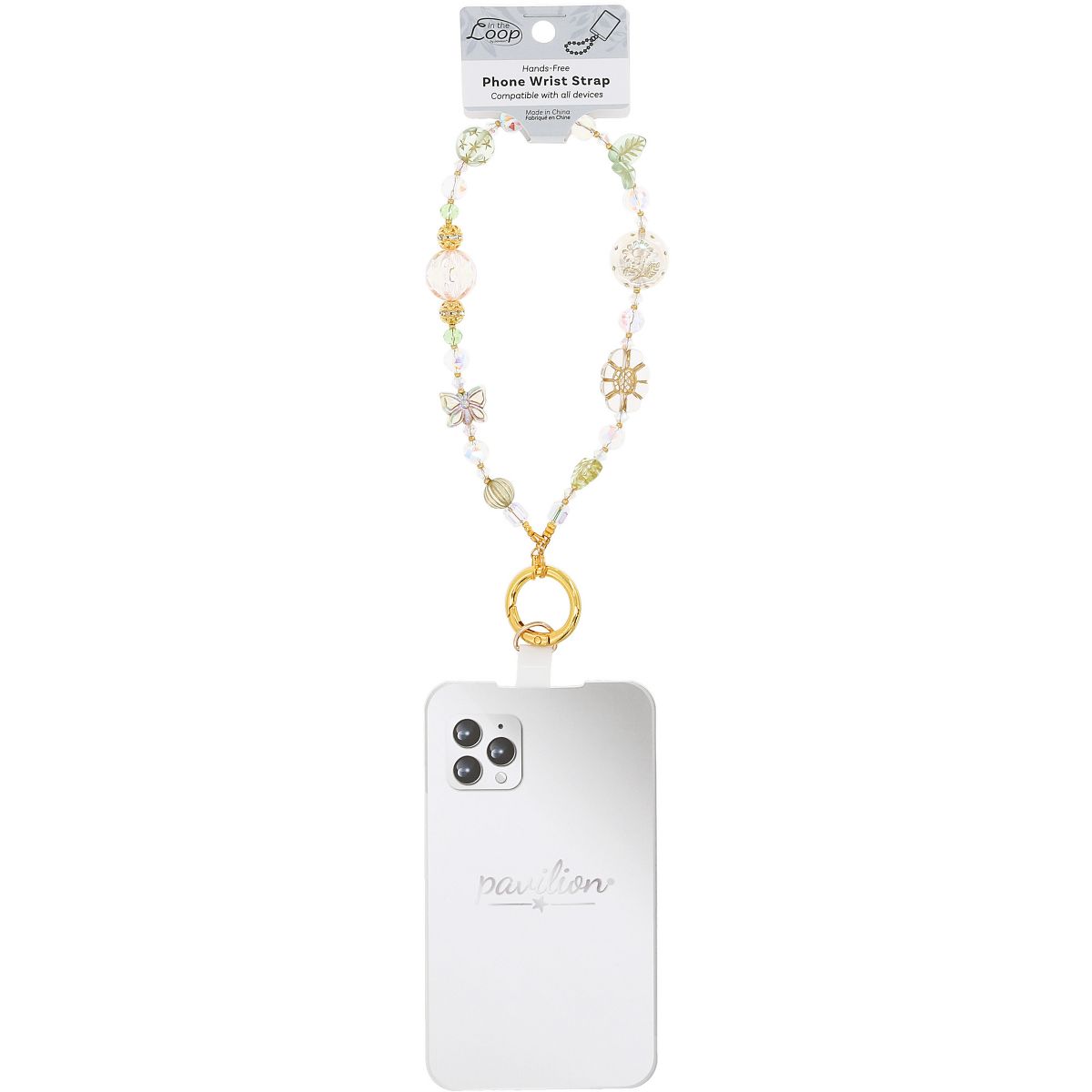 Pavilion Gift Company - Nature - Beaded Hands-Free Wrist Strap - Cell Phone Accessories - thumbnail 8