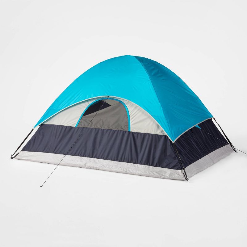 4 Person Dome Tent Blue - Embark&#8482;, 3 of 7