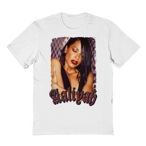 Aaliyah Men's Embrace 1 Short Sleeve Graphic Cotton T-Shirt - 1 of 1