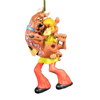 Jim Shore 4.25" Shaggy Holding Scooby Ornament Scooby Doo Hanna-Barbera  -  Tree Ornaments