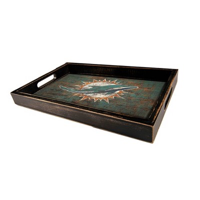 NFL Miami Dolphins Distressed tray