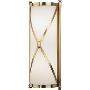 Robert Abbey Lighting Chase - Light Wall Light in  Antique Brass - 1 of 2
