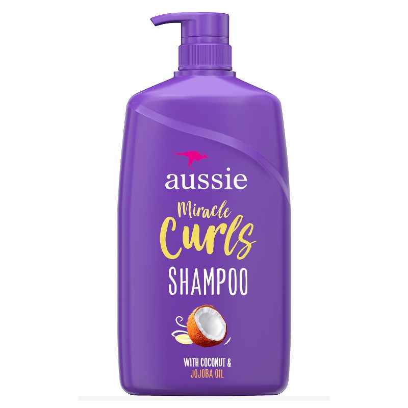 Aussie Miracle Curls with Coconut and Jojoba Paraben-Free Shampoo - 26.2 fl oz, 1 of 13