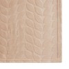 Kate Aurora Pastel Chic Embossed Leaves Ultra Plush Accent Throw Blanket - 50 in. W x 60 in. L - 3 of 4