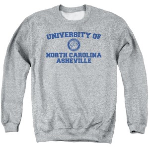 University of North Carolina Asheville Official Circle Logo Adult Crewneck Sweatshirt - 1 of 4