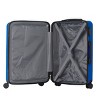INFURNIC Bag And Luggage Sets 3pcs Rolling Luggage, Lightweight Suitcase Set Hard Shell Travel Luggage with Wheels, Blue, 19.88"*10.63"*29.92" - 4 of 4