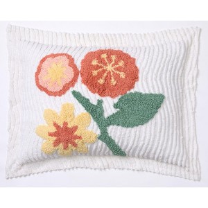 BrylaneHome Bloom Chenille Sham - 1 of 2