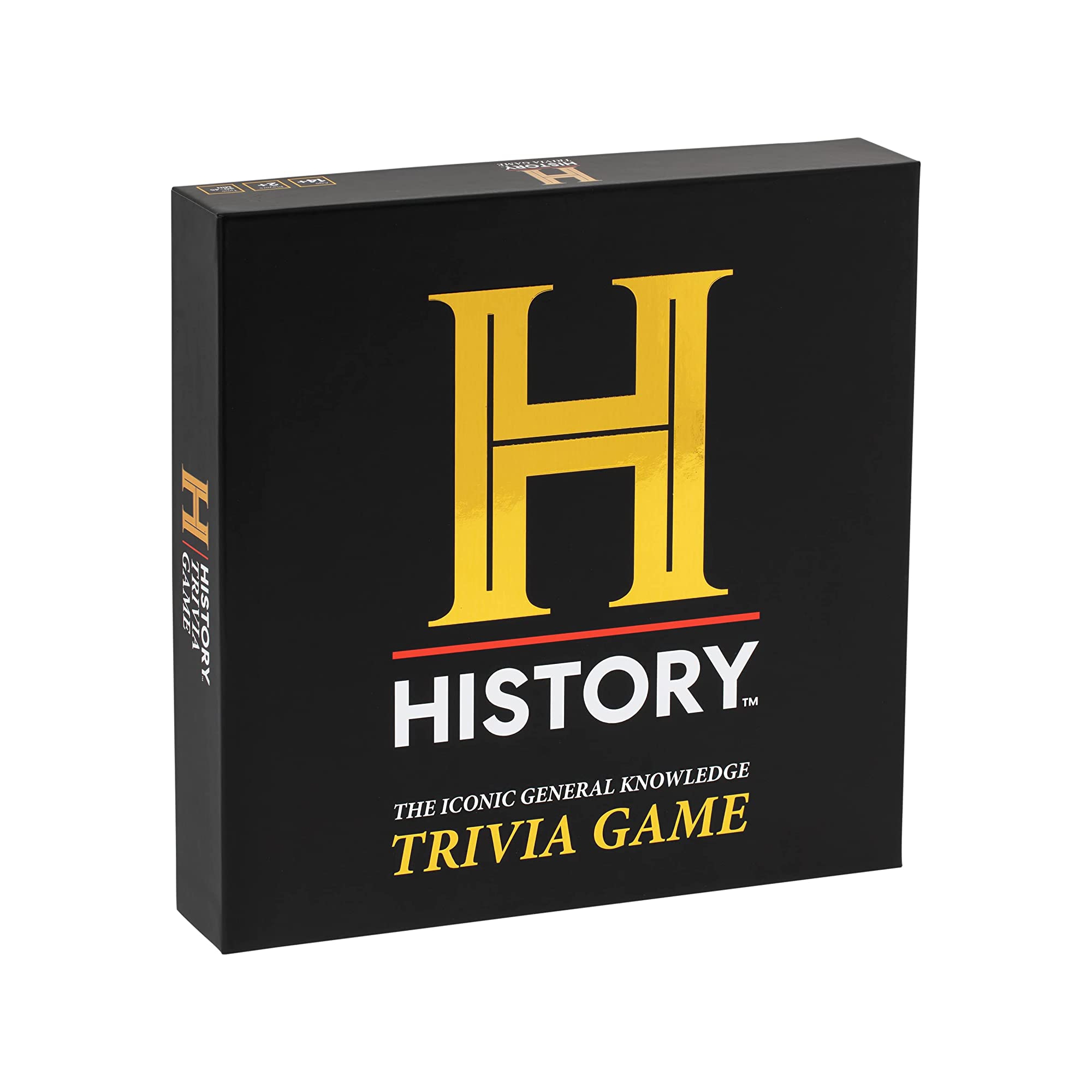 HISTORY Channel Trivia Game - 2000+ General Knowledge Questions - Christmas Stocking Stuffers Gift for Adults, Family in The Pursuit of Trivial