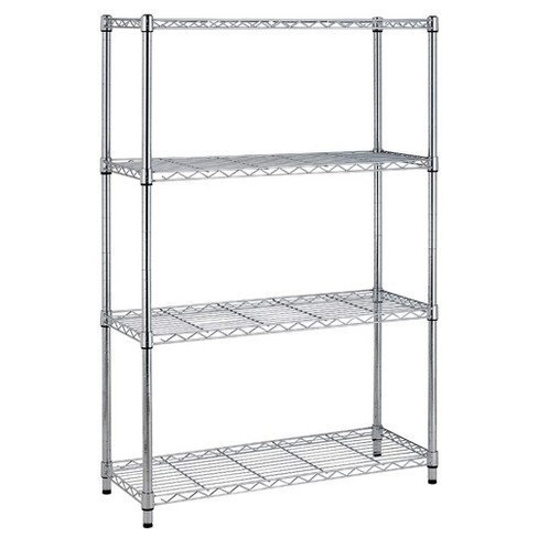 Fdw Wire Shelving Unit Heavy Duty Storage Rack Metal Shelf Garage ...