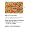 RugSmith Red Machine Tufted Holiday Merry & Bright Doormat - 3 of 4