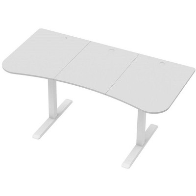 White Electric Height Adjustable Sit-Stand Desk Frame