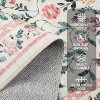 Pastoral Meadow Indoor Rug Washable Thin Area Mat Soft Low Pile Stain Resistant Easy to Clean Carpet for Entryway Bedroom Kitchen - 3 of 4