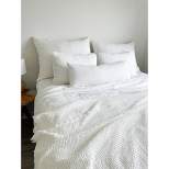 Easy Cotton Gauze White Quilt & Pillow Set - Anaya