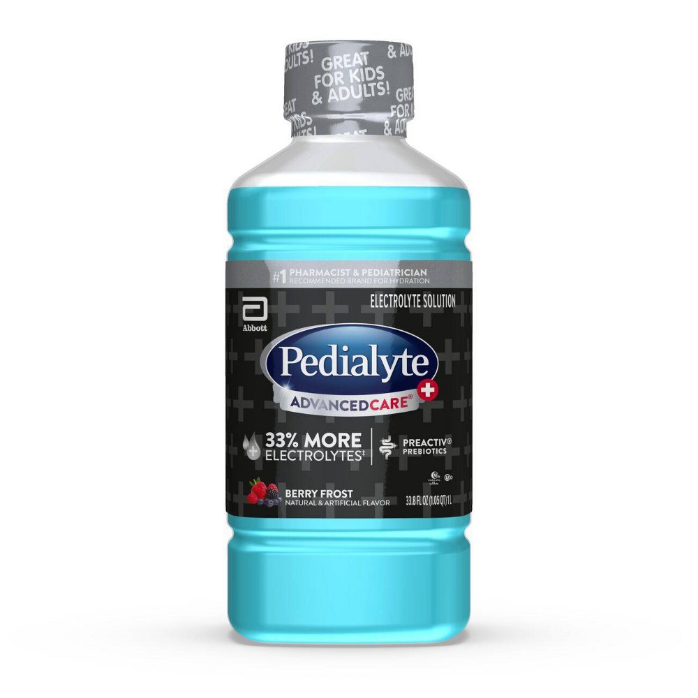 Photos - Baby Food Pedialyte Advanced Care Plus Electrolyte Solution Hydration Drink - Berry