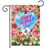 Mother's Day Floral Heart Spring Mother's & Father's Day|Great Gifts For Mom Garden Flag 18" x 12.5" Briarwood Lane - 2 of 4