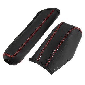 Unique Bargains Gear Shift Knob Cover Hand Brake Cover Kit for Toyota Corolla 14-18 - 1 of 4