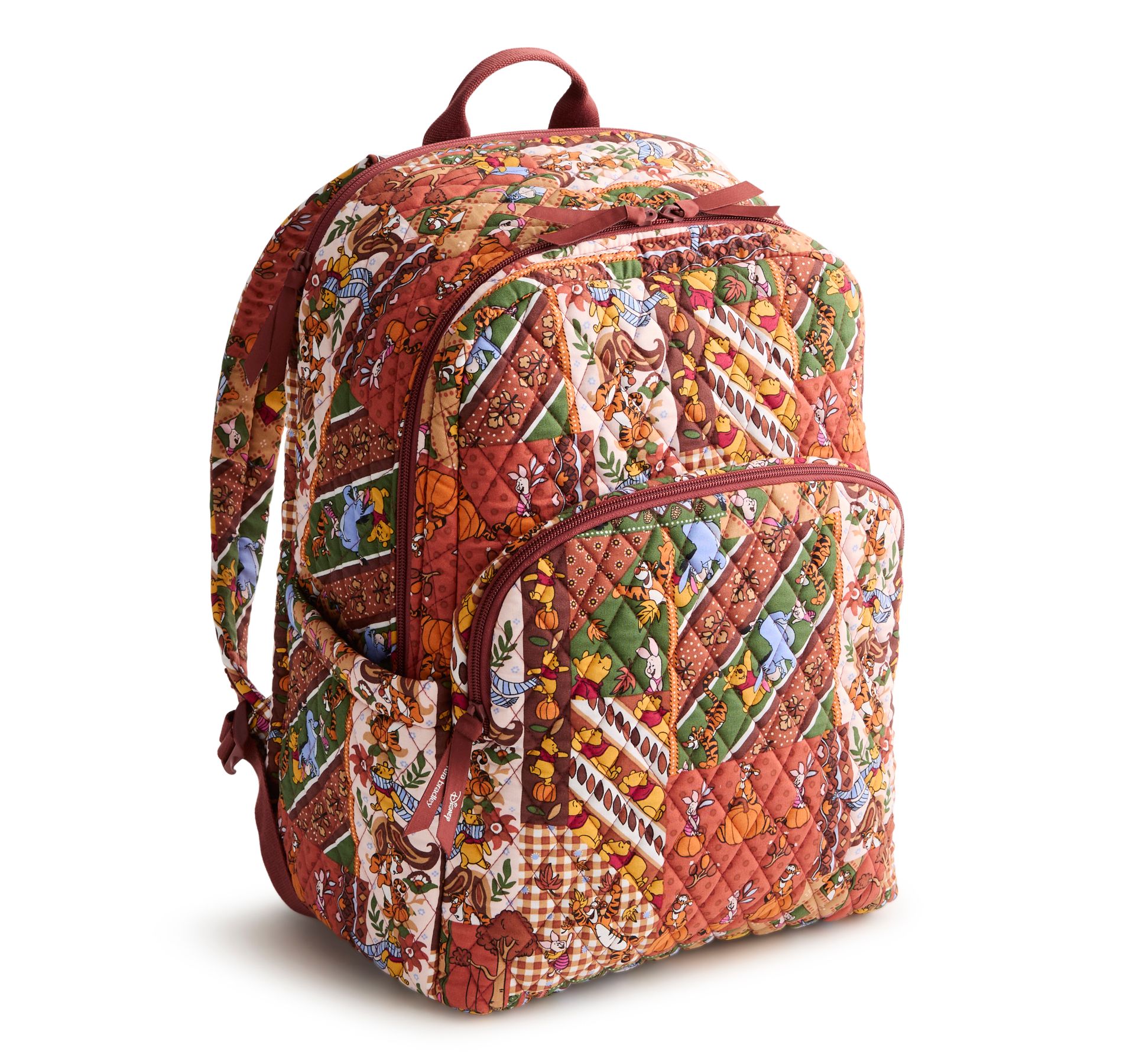 Vera Bradley Women's Outlet Disney Winnie the Pooh Cotton Essential Large Backpack