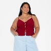 Women's Game Day Flyaway Woven Tank Top - Wild Fable™ - 2 of 3