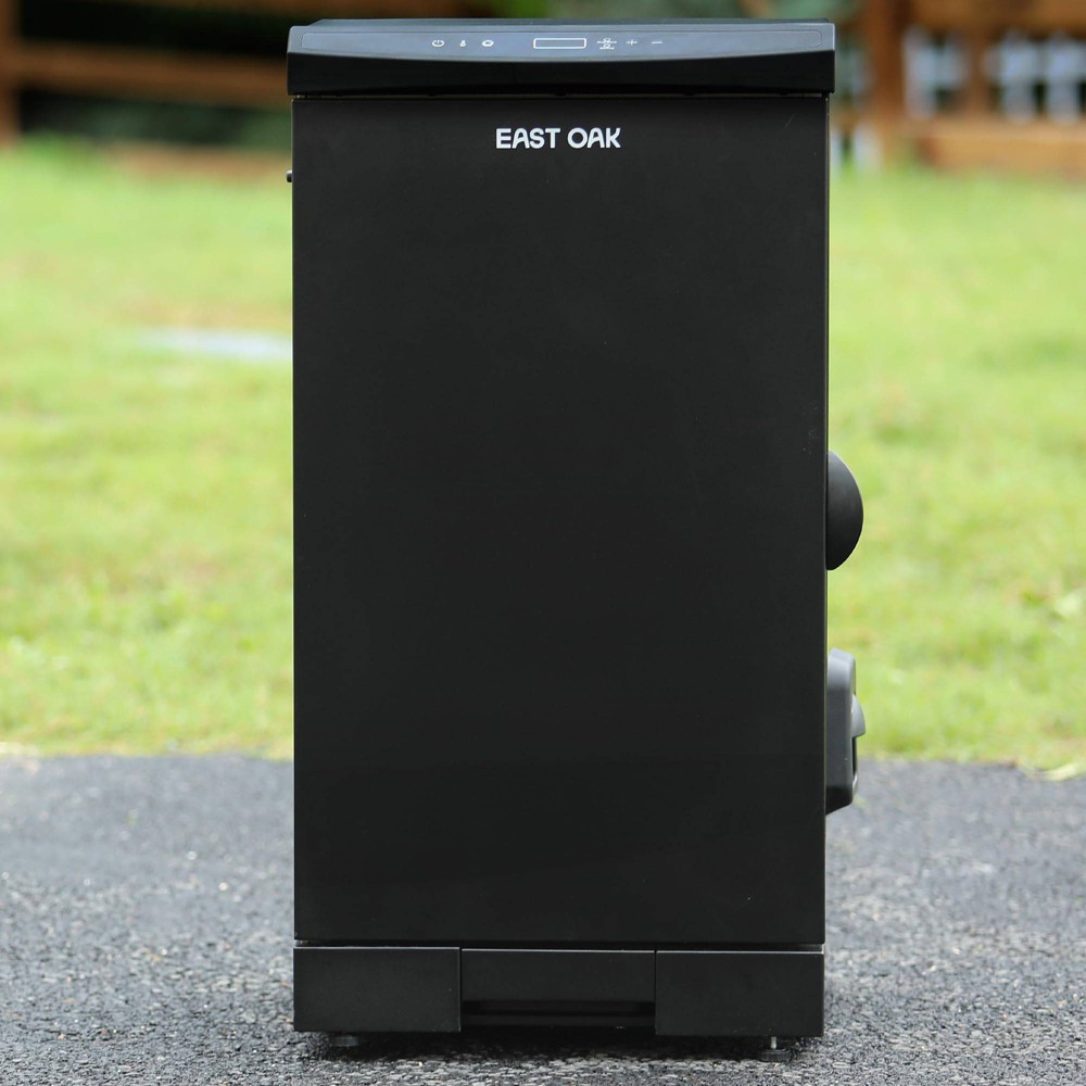 East Oak 30" Electric Smoker PES23002: Digital Control, 4 Racks, Rust-Resistant