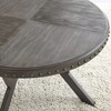 Alamo Round Cocktail Table Gray - Steve Silver - image 3 of 4