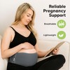 KeaBabies Maternity Belly Band Pregnancy, Soft & Breathable Pregnancy Belly Support Belt for Pregnant Women - 2 of 4