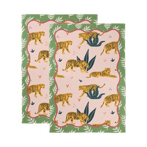 KAF Home Digitally Printed  Set Of 2 Kitchen Towels - 20" x 30" - 1 of 4