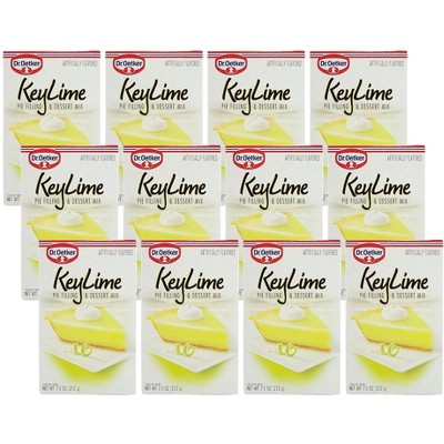 Dr. Oetker Key Lime Pie Filling and Dessert Mix - Case of 12/7.5 oz