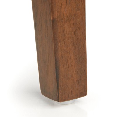 Sunflower Yellow and Walnut 5-Piece Dining Set