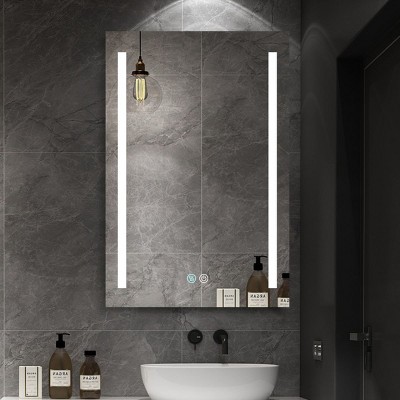 Surface Mounted Medicine Cabinet,LED Wall Hung Medicine Cabinet,Bathroom Cabinet With Mirror And Light,Medicine Cabinet With Mirror-The Pop Home