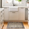 Short pile washable rug with boho vintage style – fits living rooms, bedrooms, dining rooms, kitchens, door areas. - 3 of 4